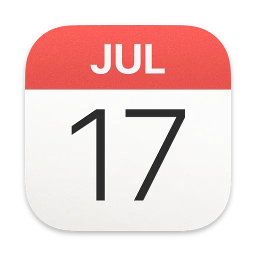Logo Apple Calendar (iCal)